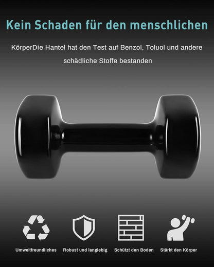 MENCIRO Kurzhanteln Set 1KG-5KG für Männer und Frauen Fitness Krafttraining