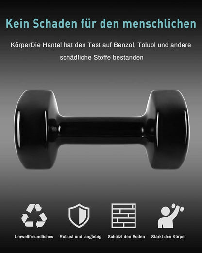 Kurzhantel Set 1-5KG Männer Frauen Fitness Zuhause Krafttraining