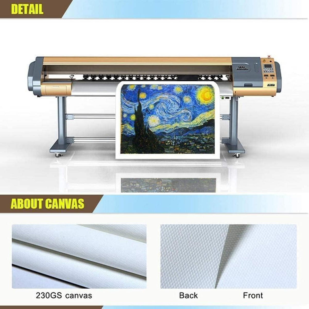 Islamische Kalligraphie Leinwandbilder Schwarz 3er Set 50x70cm