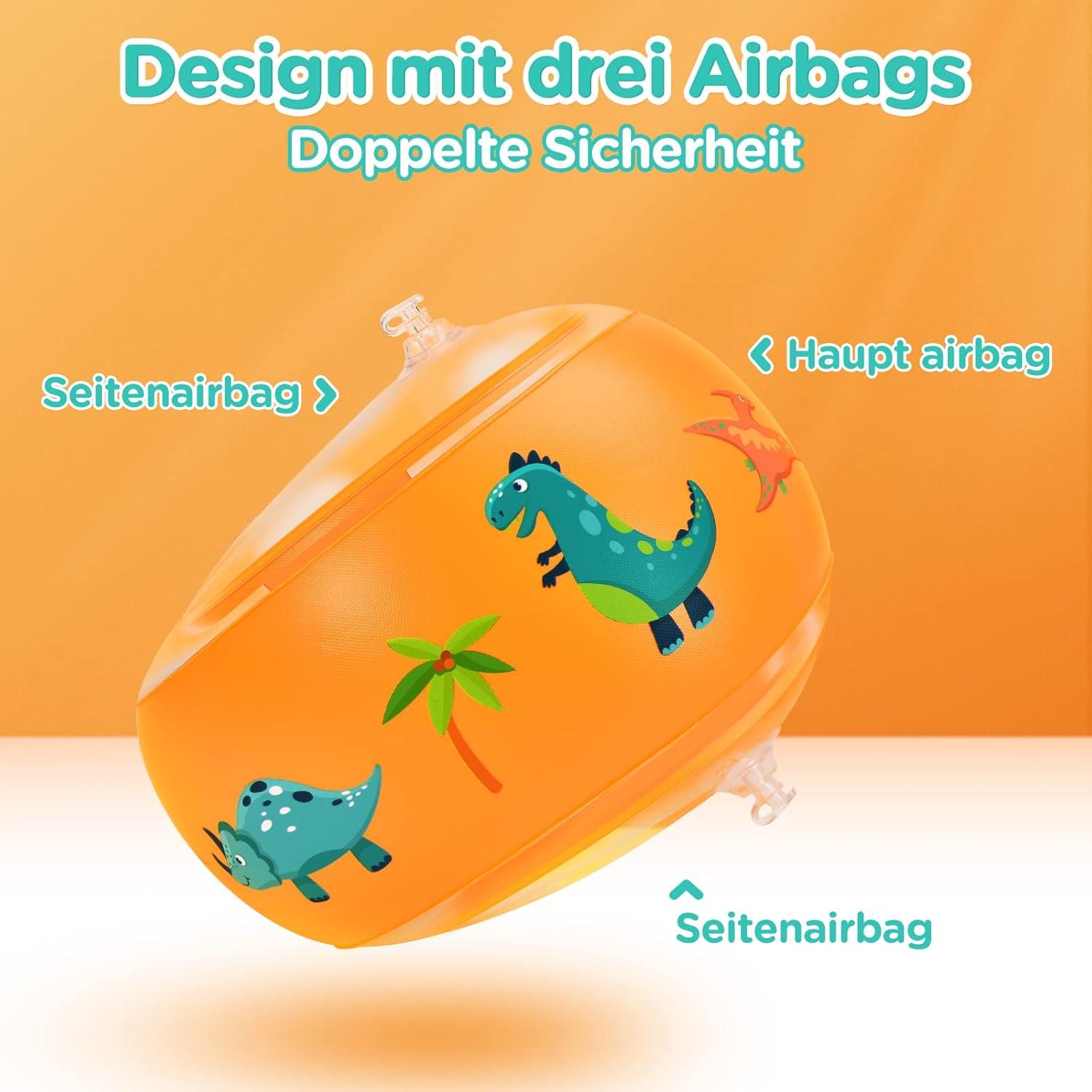 Schwimmflügel Kinder 1-6 Jahre | Schwimmhilfe Baby | Schwimmring | WEARXI