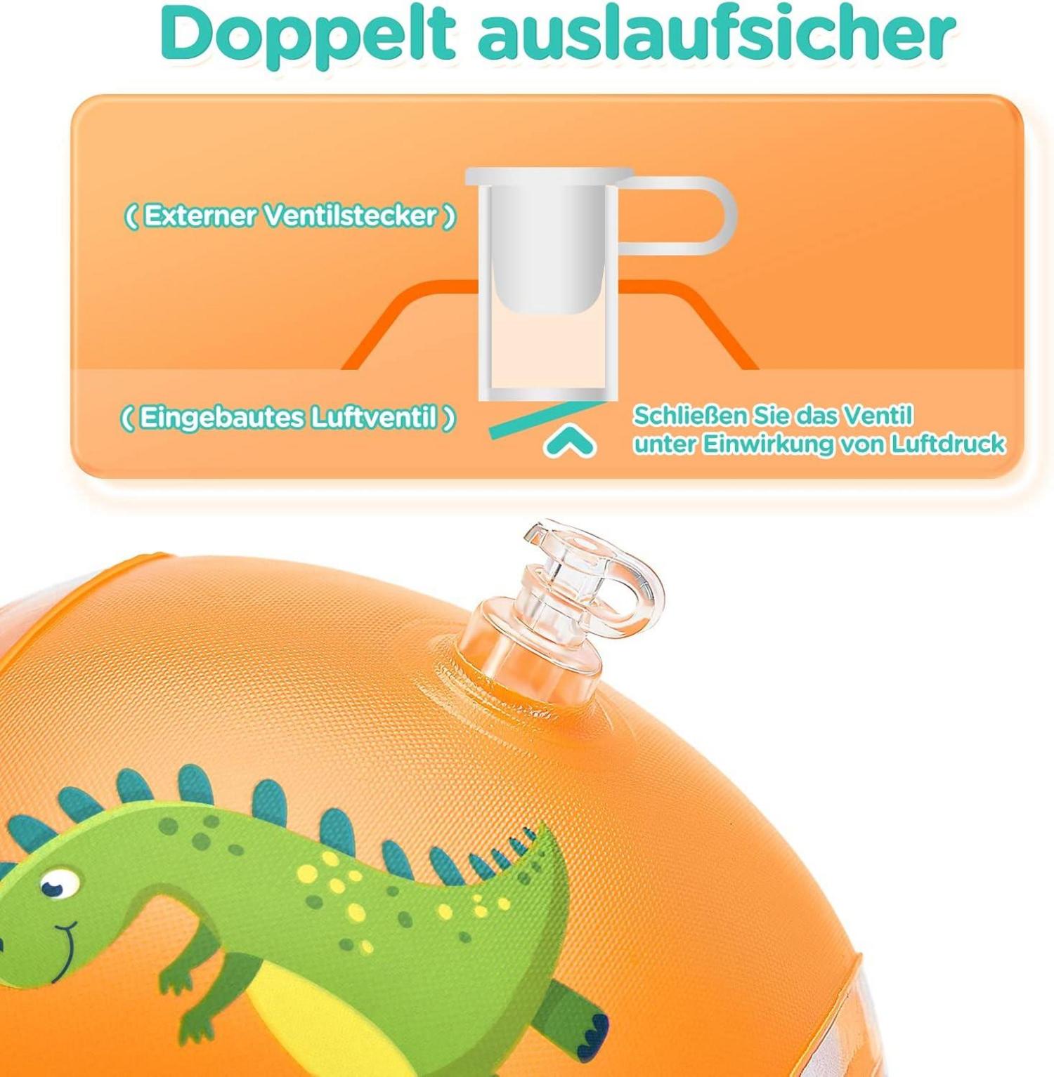 Schwimmflügel Kinder 3-6 Jahre Schwimmhilfe Baby 1 Jahr Schwimmring 6cm