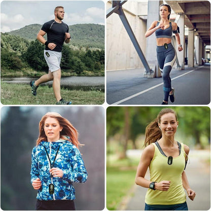 Flintronic Schrittzähler Mini 3D Genauer mit Clip-Lanyard Einfacher für Gehen