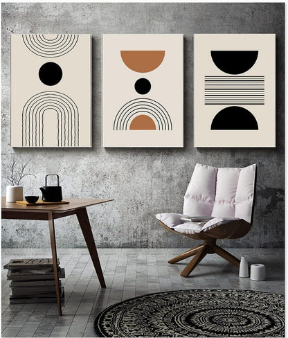 Moderne Abstrakt Leinwand Bilder Set Wohnzimmer Schlafzimmer - LYBOHO