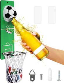 Magnetischer Flaschenöffner Fußball Wand Auffangbehälter