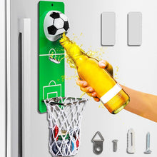 Magnetischer Flaschenöffner Wand Fußball Auffangbehälter
