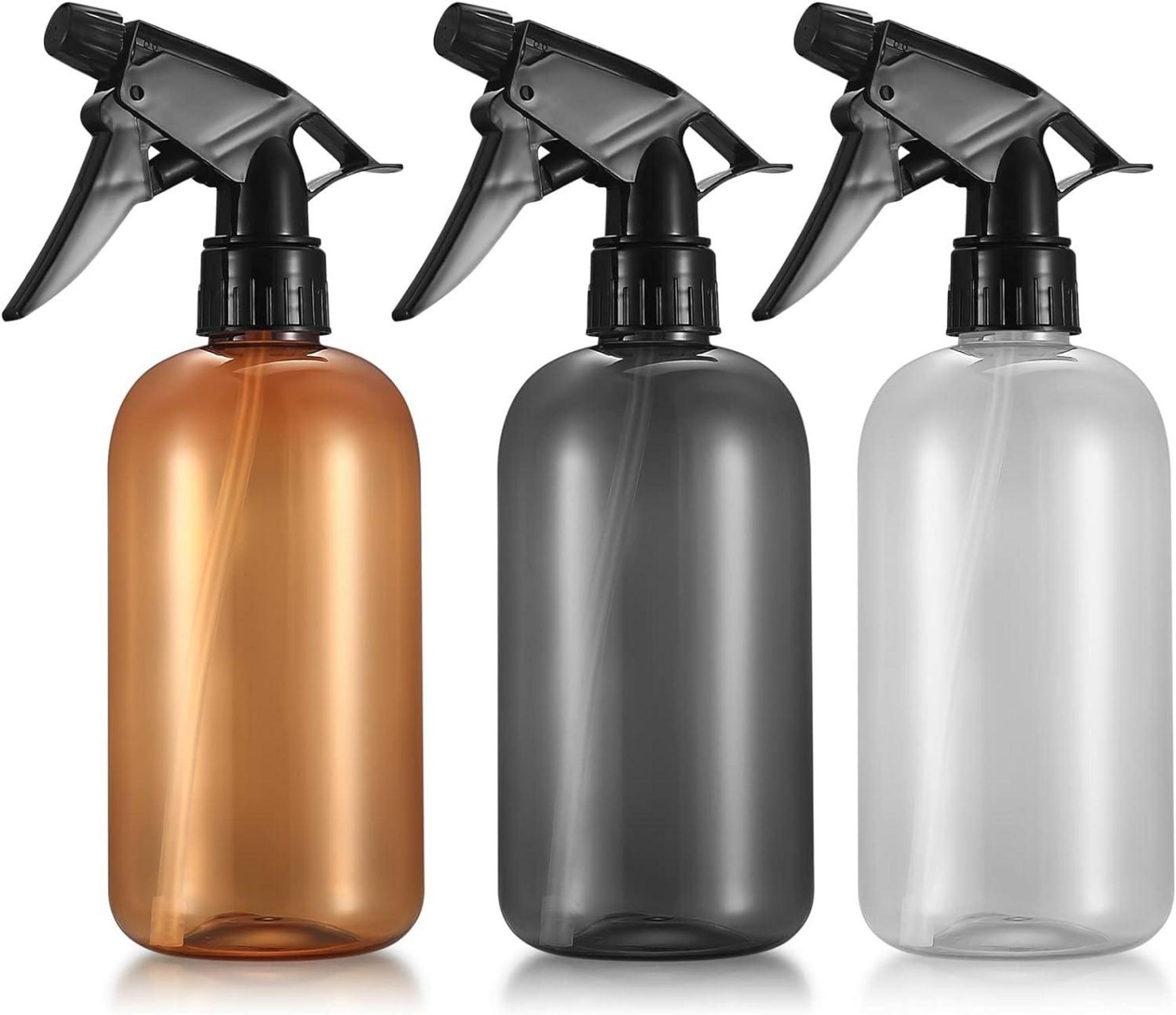 3er Pack 500ml Sprühflaschen für Pflanzen, Haare & Reinigung