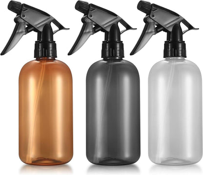 3er Pack 500ml Sprühflaschen für Pflanzen, Haare & Reinigung