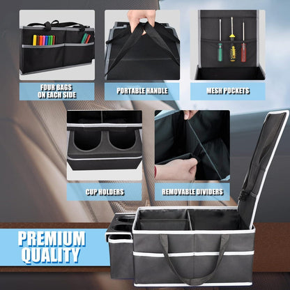 Auto Organizer Rücksitz Klappbarer Kinder Beifahrersitz
