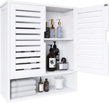 Bambus Badezimmerschrank Wandmontage Toiletten Lagerung Organizer