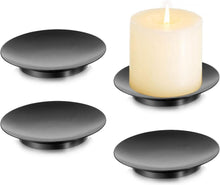 Kerzenhalter Set Metall Schwarz Kerzenständer 4er Weihnachten Advent