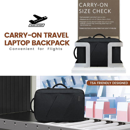 Handgepäck Rucksack Business Herren Laptop 30L 15,6 Zoll Travel Backpack