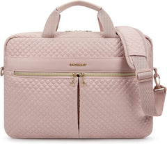 Laptoptasche für Frauen, 17,3-Zoll, Business, Pink