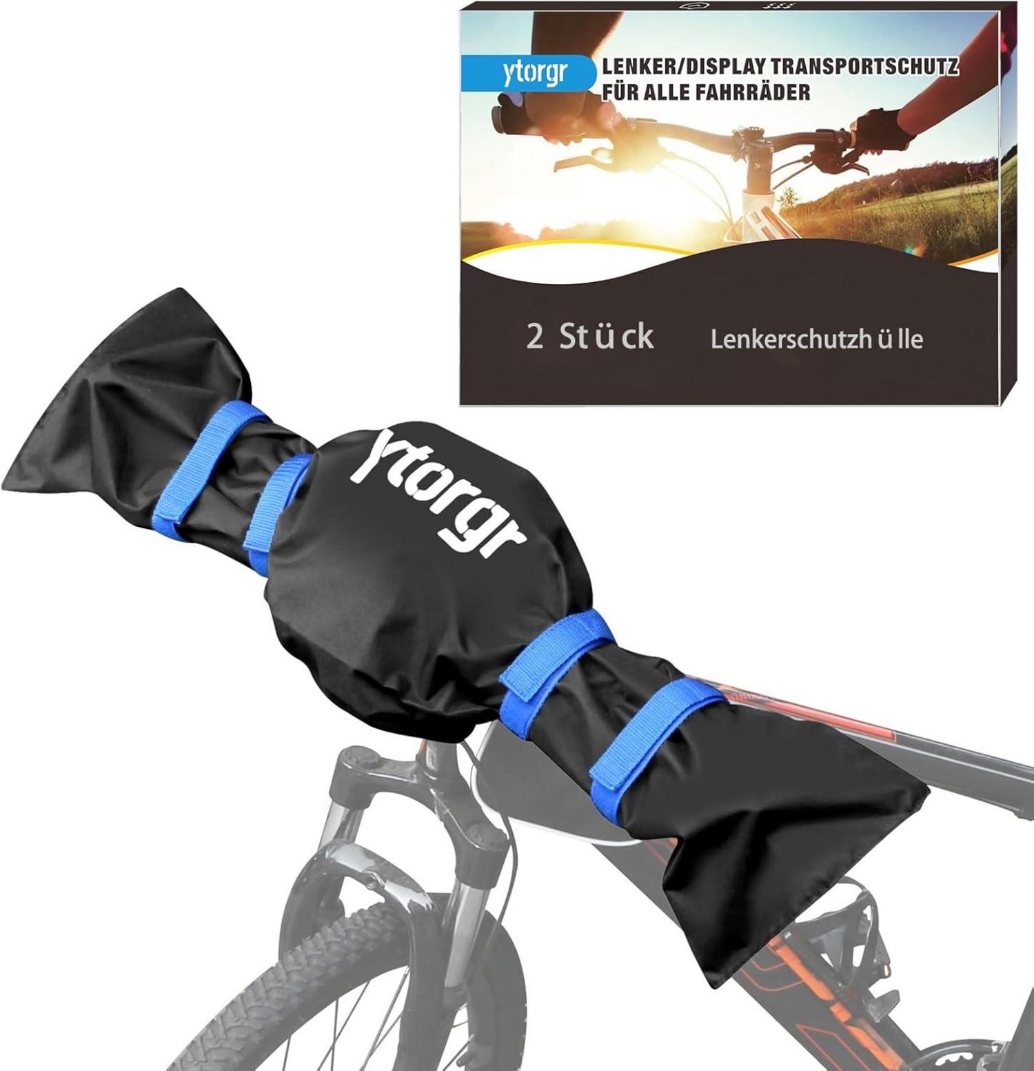 2er Set Lenkerschutzhülle für Ebike Transportschutz und Regenschutz