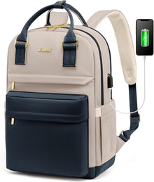 Rucksack Damen 15,6 Zoll mit Laptopfach Wasserdichter