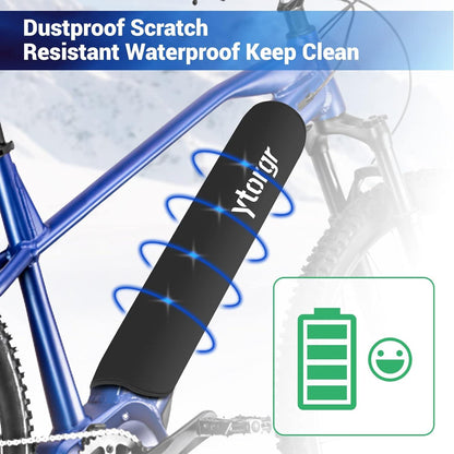 E-Bike Akku Schutzhülle Neopren Rahmenakku Cover 28-35cm