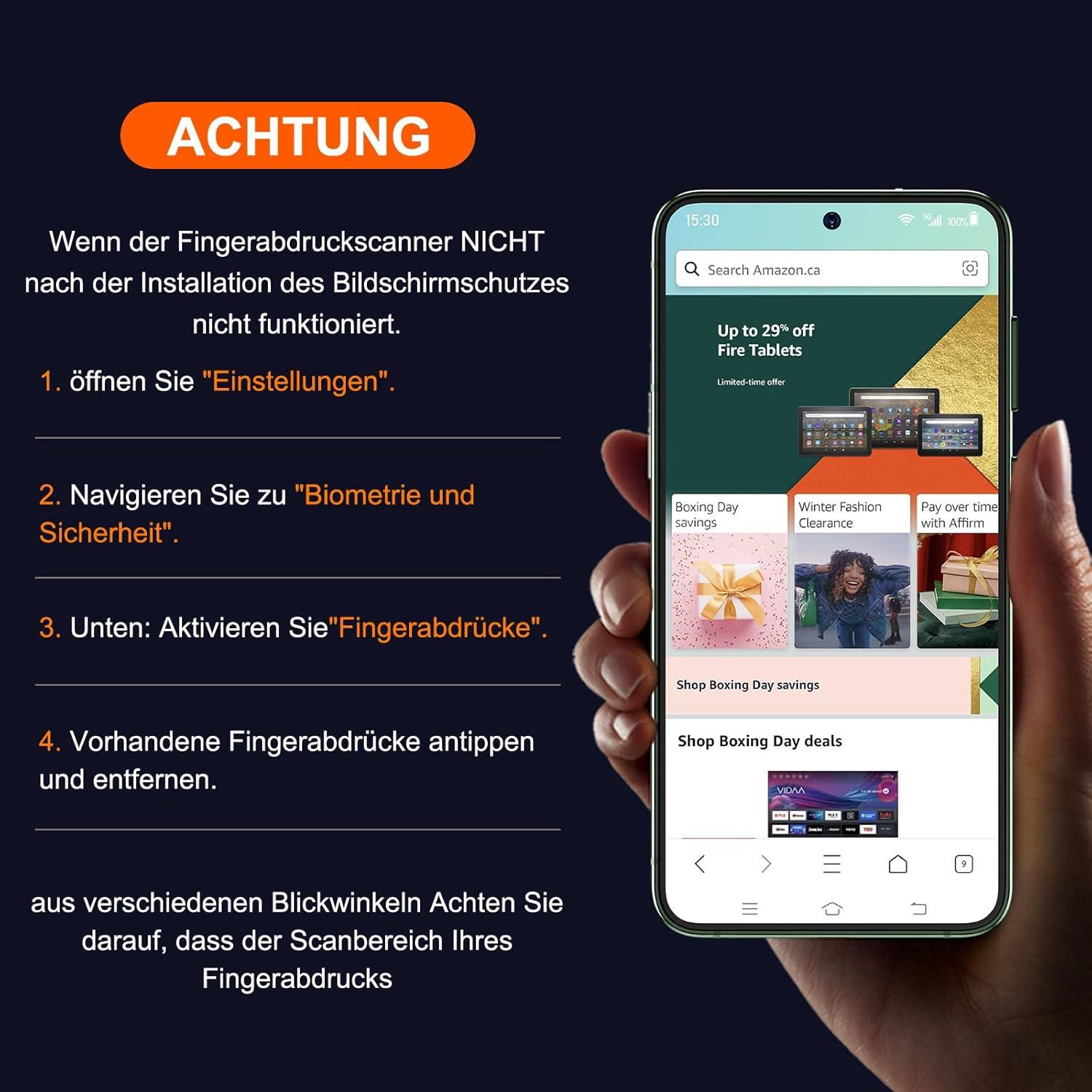 Schutzfolie für Samsung Galaxy S23 Panzer Glas Kameraschutz 9H Folie