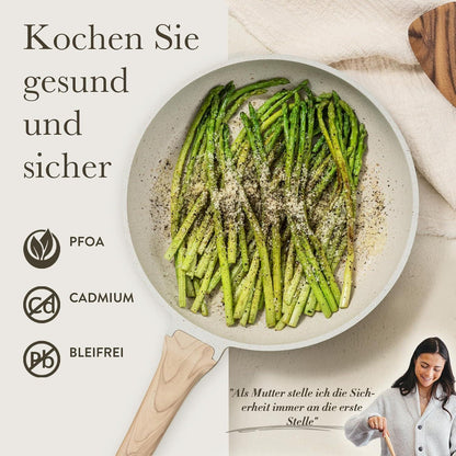 Topfset Pfannenset 14-Teilig Induktion Antihaft