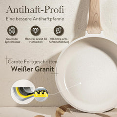 Antihaft-Pfannenset 14-tlg. Topfsets Induktion 5-lagige Beschichtung