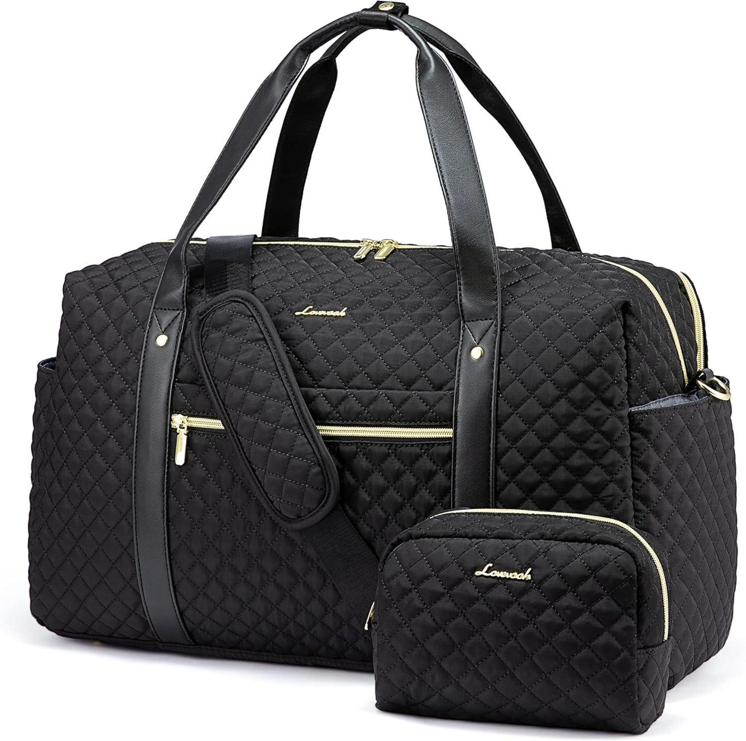 Große LOVEVOOK Reisetasche Damen Sporttasche mit Laptopfach Weekender