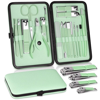 Professionelles Maniküre Pediküre Nagelknipser Set Edelstahl Kit
