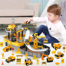 Baustellenfahrzeug Tortendeko Set, 27 Stück Kuchen Deko für