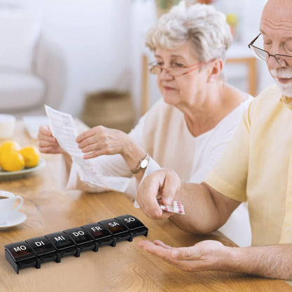 Opret Tablettenbox 7 Tage Deutsch Pillendose Wochen