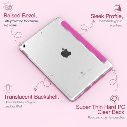 Schlanke Dünn Magenta Smart Cover für iPad 10,2 Zoll