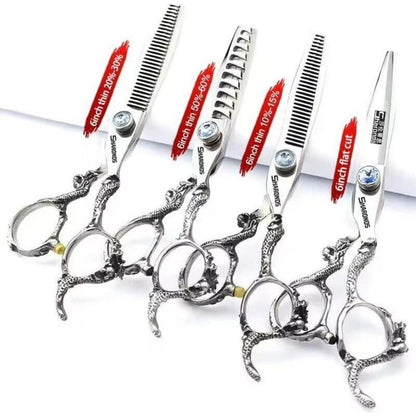 Professionelle Friseurschere Edelstahl 6/7 Zoll mit Saphir