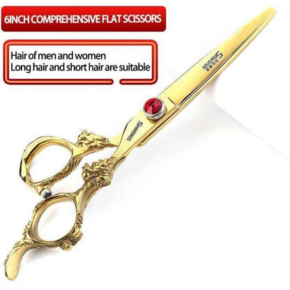Japanische Friseurschere 440C Stahl – 6 Zoll (4er Set)