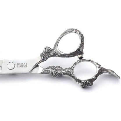 Professionelle Haarschere Set mit Saphir & Ausdünnschere