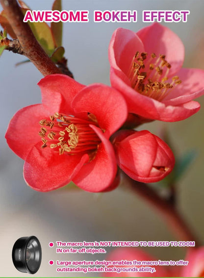 Apexel Makro-Objektiv 100 mm Handy iPhone Samsung Galaxy Oneplus