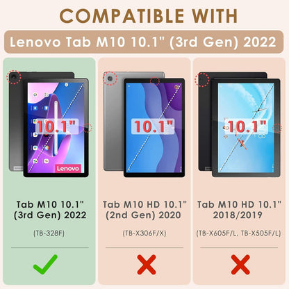 KATUMO Kinder Silikon Hülle Lenovo Tab M10 3rd Gen 10.1 Zoll