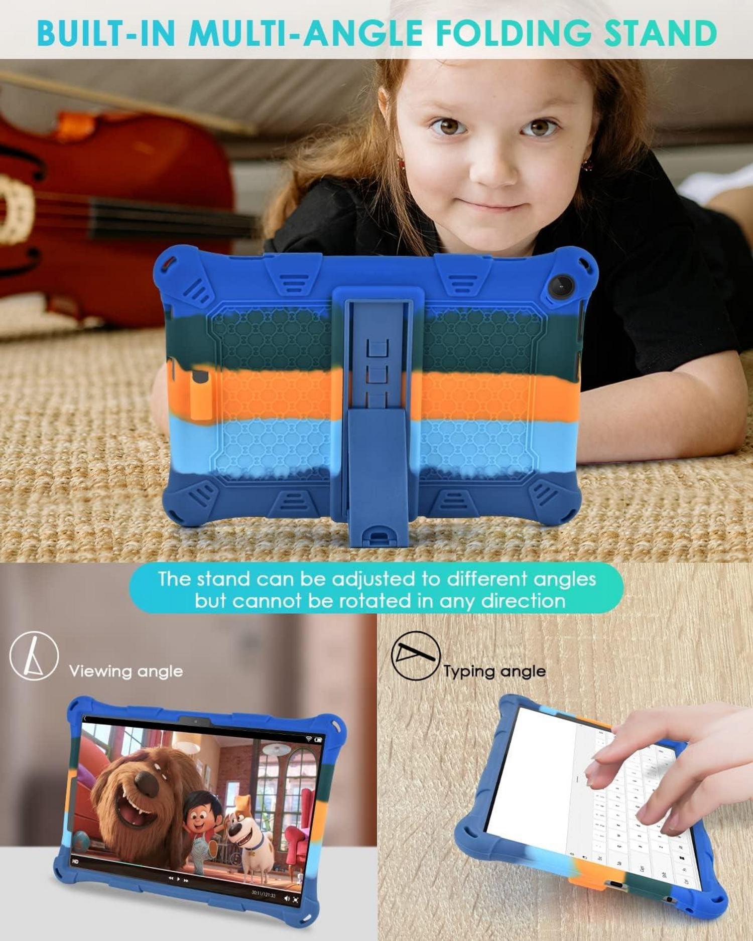 Silikon Hülle Lenovo Tab M10 10.1 Zoll 2022 Schultergurt Stylus Pen