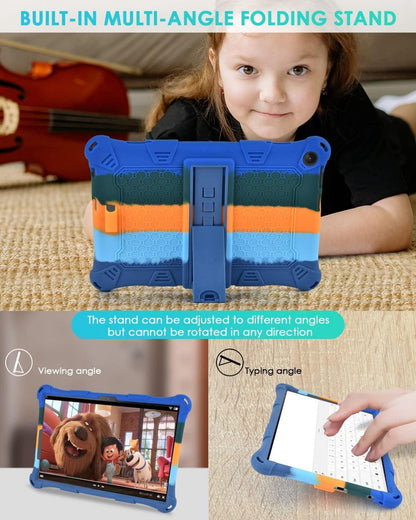 Silikon Hülle Lenovo Tab M10 10.1 Zoll 2022 Schultergurt Stylus Pen