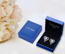 LAVUMO Ohrstecker Set Damen Rosegold Silber Gold, Geschenke