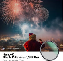77mm K&F Concept Nano-K Black-Mist 1/8 Filter, Optisches