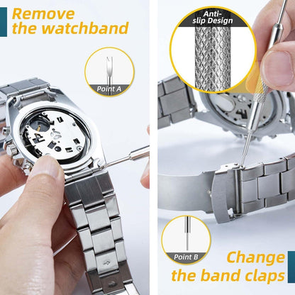 uhrenwerkzeug uhrmacherwerkzeug uhrenwerkzeugset 88PCS