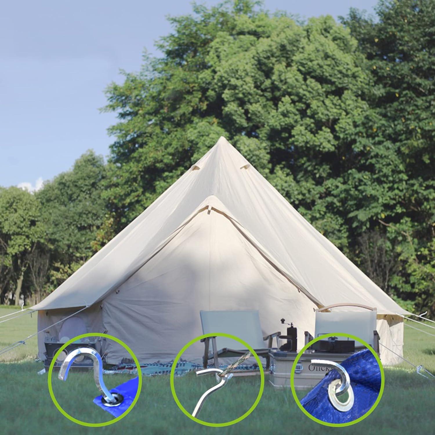 12 Zeltheringe 18cm Aluminium Vorzelt Heringe Camping