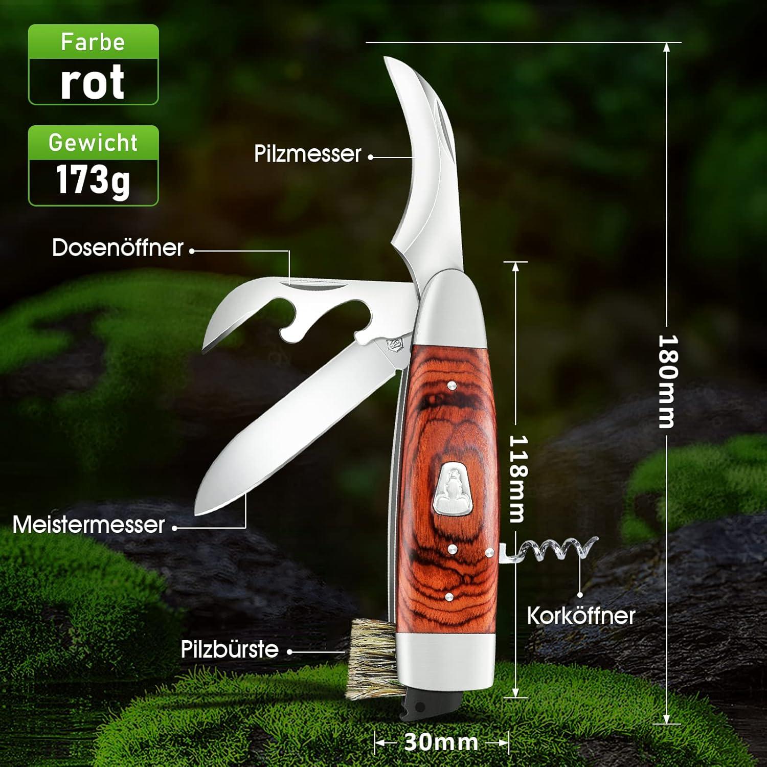 Survival Messer Outdoor D2 Stahl Klinge Jagdmesser Scheide Bushcraft