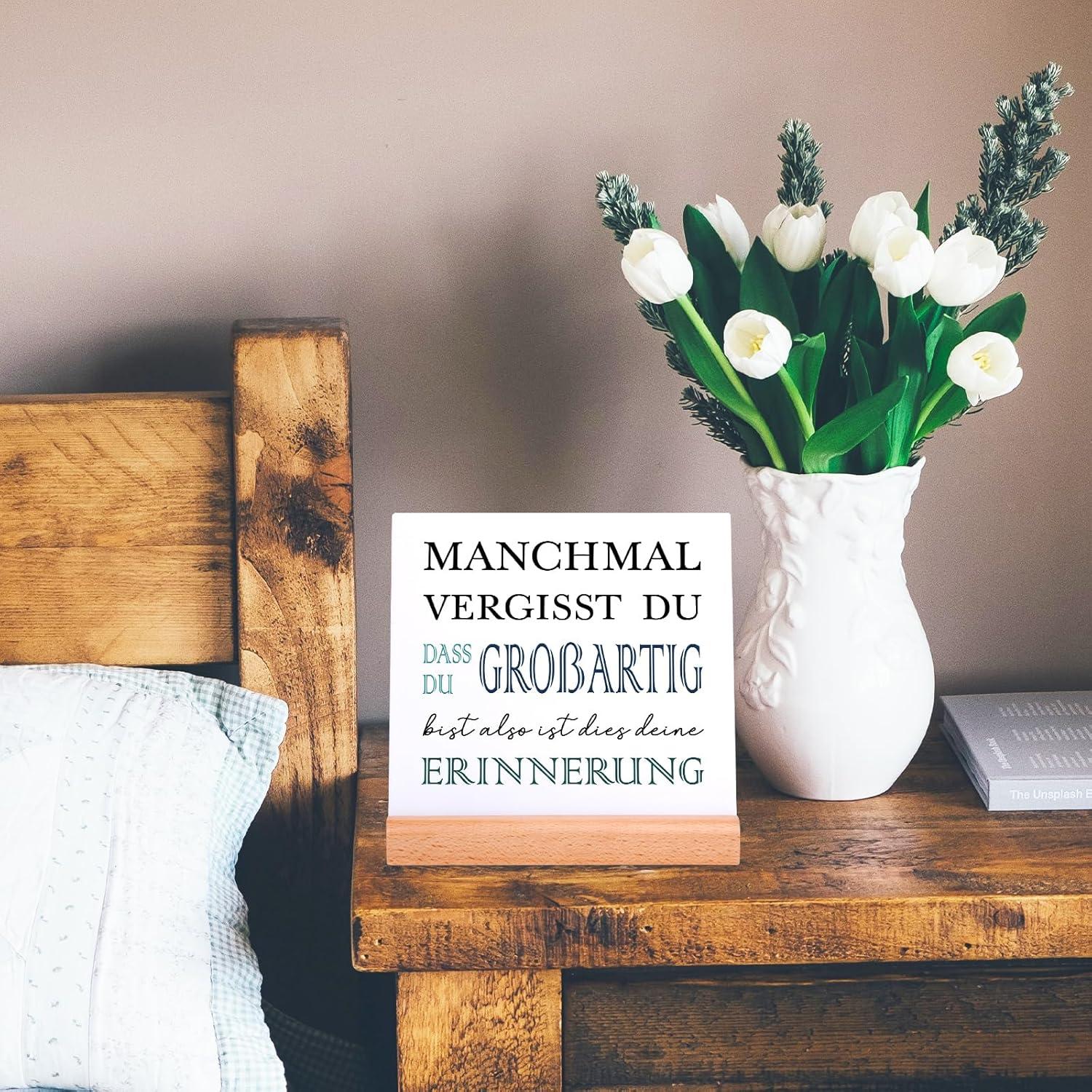 Inspirierende Geschenke für Frauen Männer - Dekoration Zitate Weihnachten