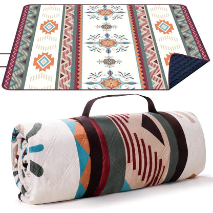 Picknickdecke 200x200cm Stranddecke Sandfrei Grün