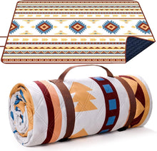 Picknickdecke Stranddecke Sandfrei Tragbar Waschbar 200x200cm
