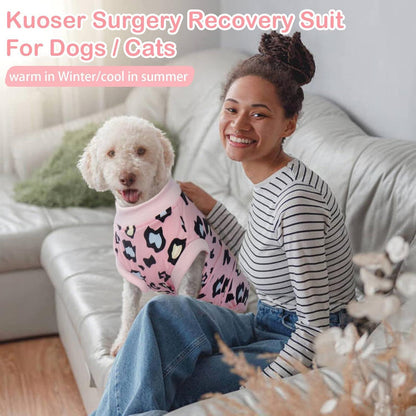 Kuoser Hundebody Op Katzenbody Kastration Rüde Atmungsaktiv L Dunkles Rosa