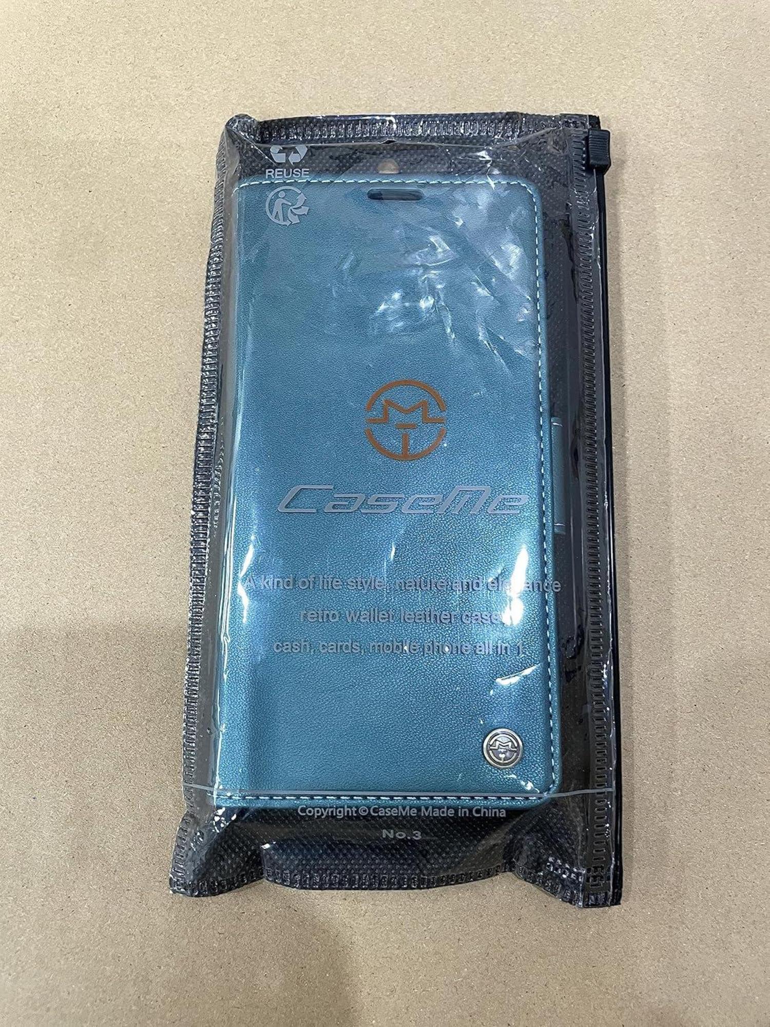 Samsung Galaxy S22 5G Hülle - Premium Leder Klapphülle Grün RFID 6,1 Zoll