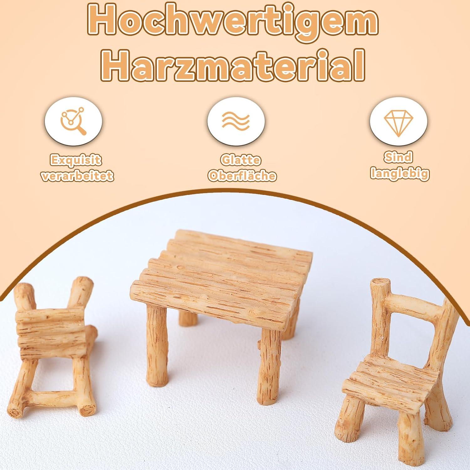 Miniatur Puppenhaus Zubehör 1/12 Weihnachts Wichtel Backset