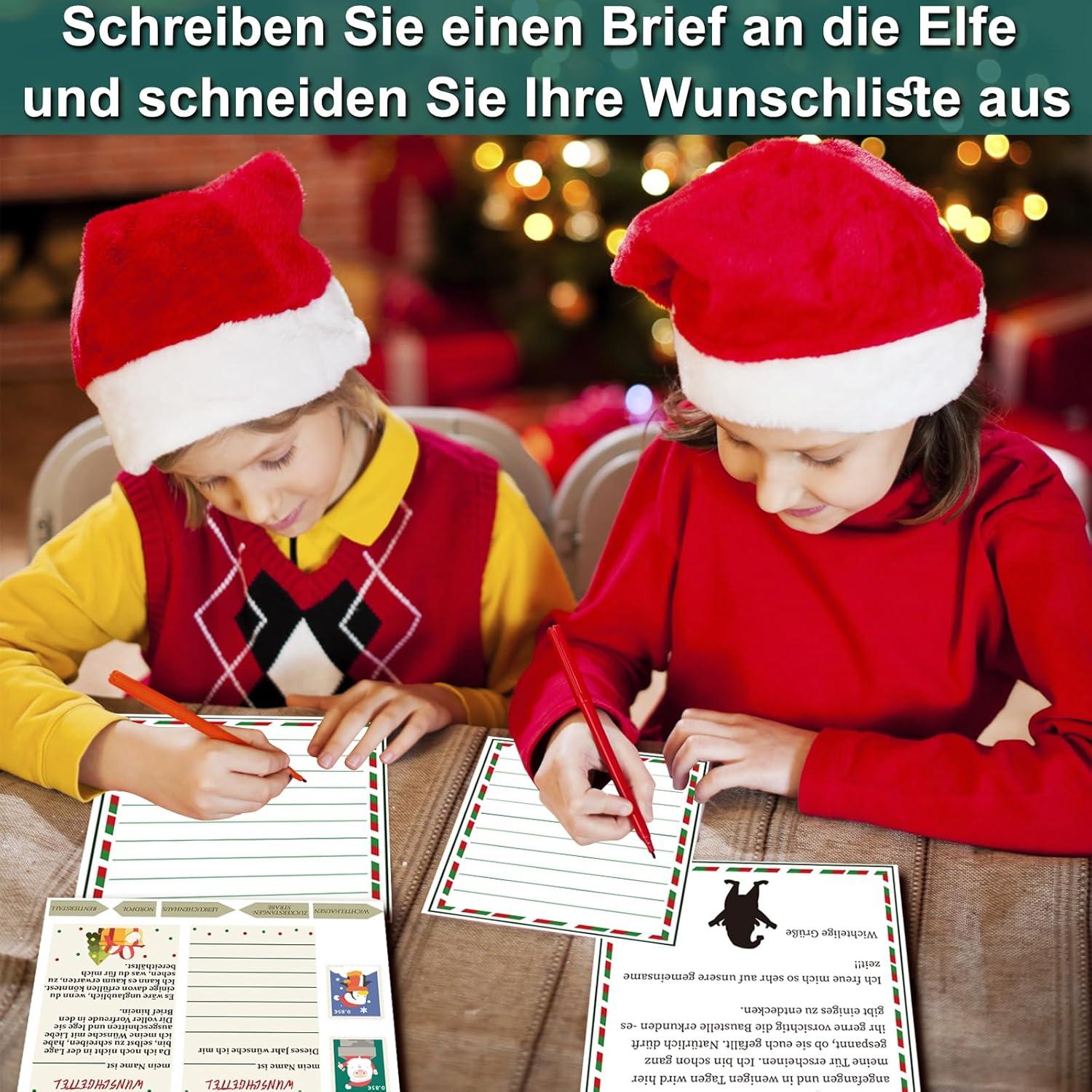 Miniatur Elfentür Weihnachtswichtel Set Holz Tür Baustelle