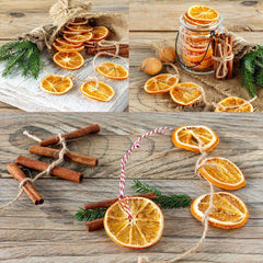 Getrocknete Orangenscheiben Deko Fruchtscheiben Weihnachtsdeko