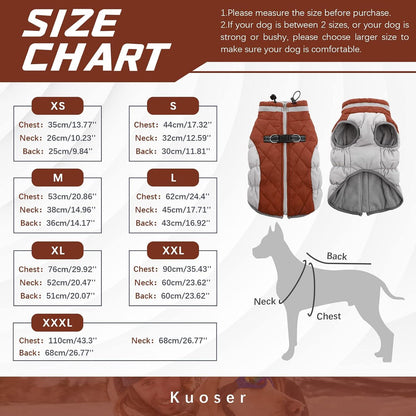 Wasserdichter Hundemantel Winterjacke für kleine Hund