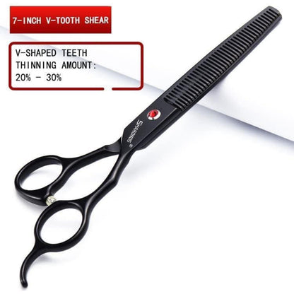 440C Edelstahl Friseurschere Set – 6/6.5/7 Zoll