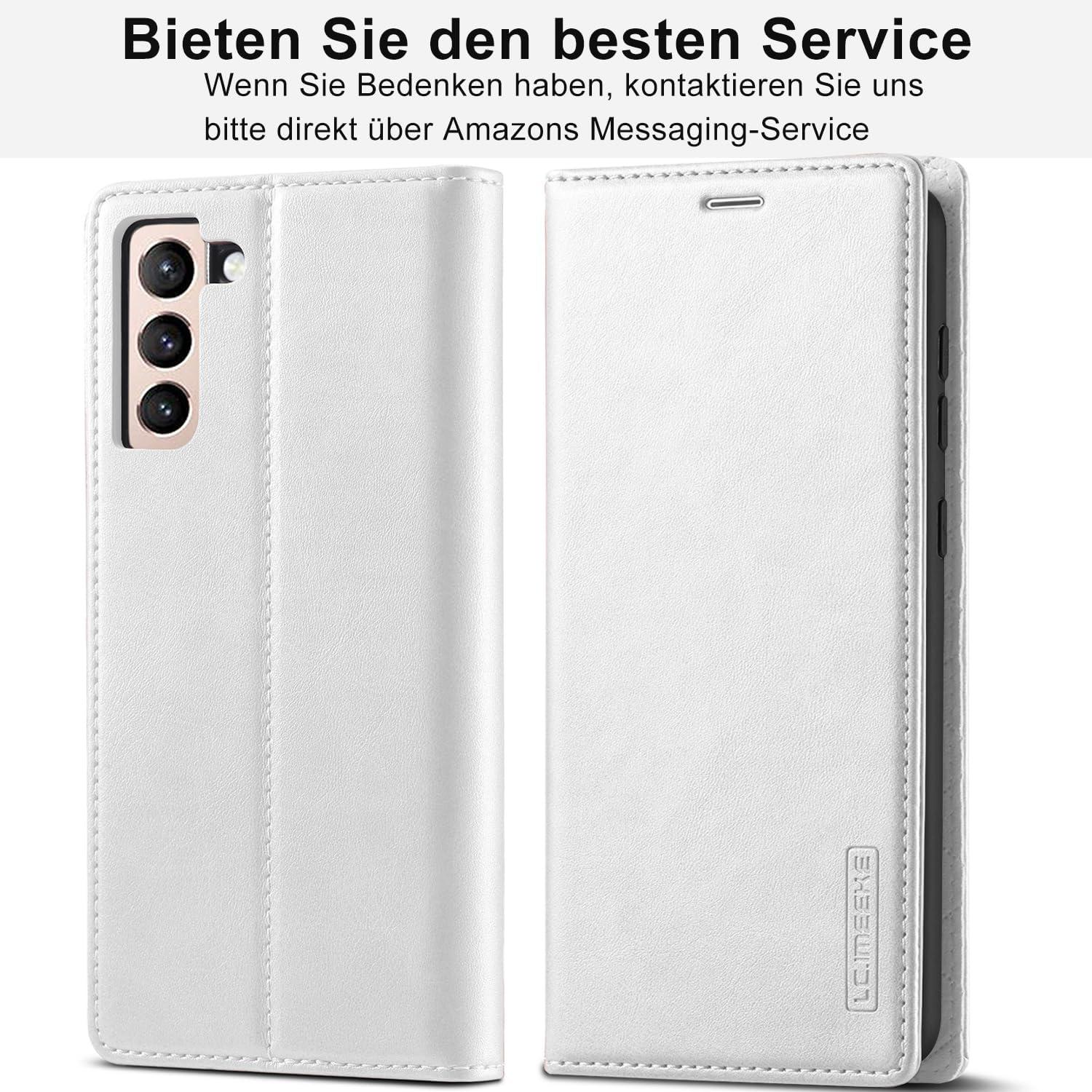 Handyhülle Samsung Galaxy S22 Hülle Leder Flip Wallet